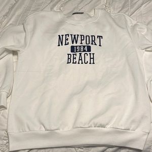 newport beach crewneck